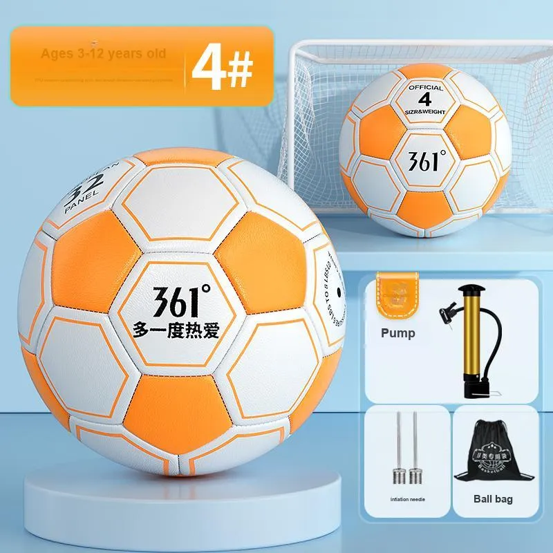361° Size 4 Soccer TPU Machine Stitched Soccer Ball Unisex-13