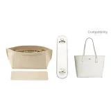 City33 Glacier White Shoulder Pads+Beige Liner+Beige Base Pad