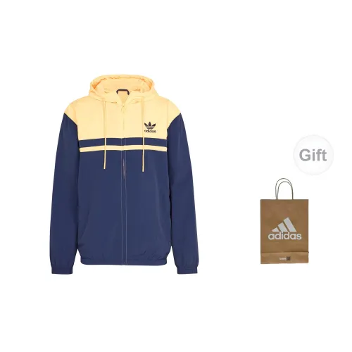 Adidas Originals WINDBREAKER Jackets Unisex Deep Indigo+Shopping Bag