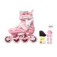 Rouge Red+Helmet Protective Gear+Shoulder Bag+Wheel Lock+Gift Pack