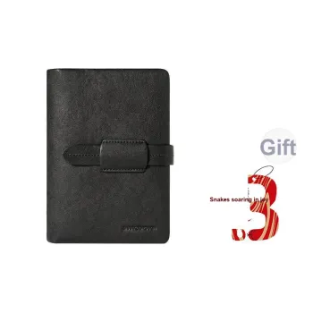 Sharkborough Cow Leather Wallet, Passport Holder, Coin Purse, Card Holder Regular Men's Black