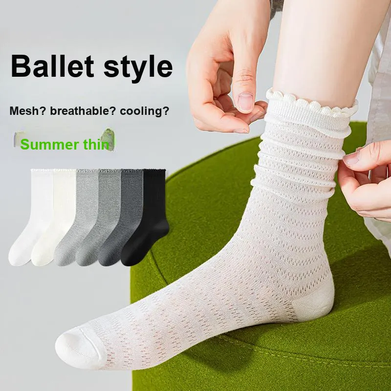 Montagut Mid Calf Socks Women's Shopping Bag Combo Set-25