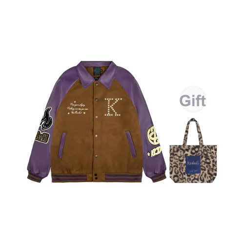 KZDALL Куртки Пальто Унисекс Кофе