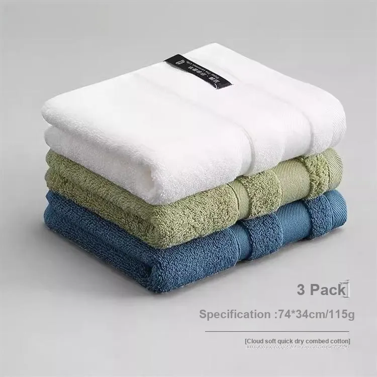 Drizzle Towel Bath Towel Solid Color-49