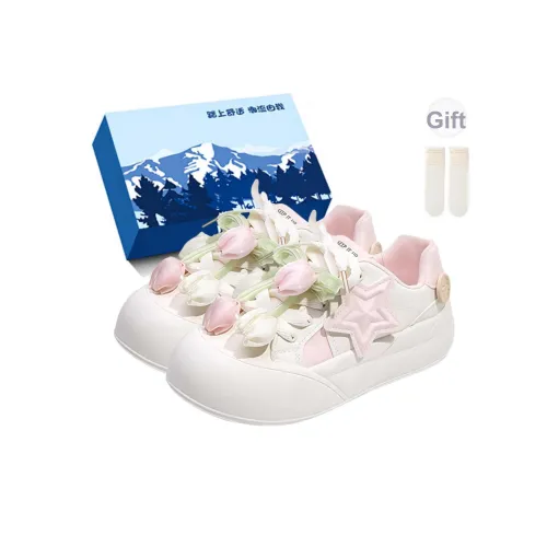 Fawn Miri Аbrasion Resistant Slip Resistant Низкие Кроссовки для скейтбординга Женские