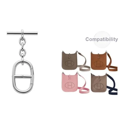 Инженуити Хэндмейд Фулл Стальной Аксессуар Сумка Женская Белая