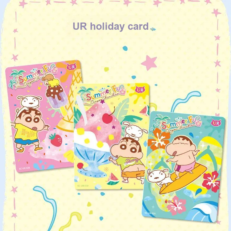 KAYOU Crayon Shin Chan New Flavor Collector's Card New Wish Bag First Stretch IP/Anime Cards 1 Box Of 20 Bags-3