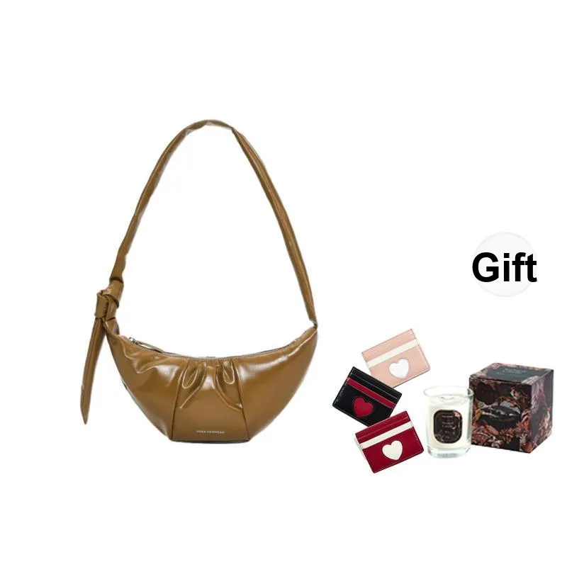 ROSA HERMOSO Cow Leather Shoulder Bag Medium Size Unisex Multicolor