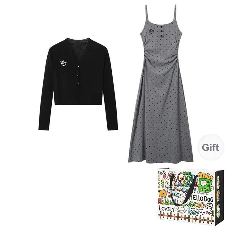 OURUOKE Two Piece Skirt Sets Women's-0