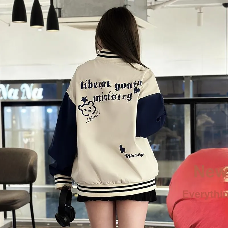 Liberal Youth Ministry Baseball Jacket Unisex-10