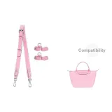 (Pink) Silver-Tone Buckle 95cm[Perforated Set Not Required](-Top Grain Cow Leather)