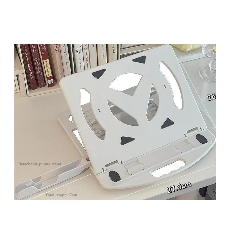 LZL Laptop Stand Computer Stand Desktop 360 Rotating Object Elevator Foldable Height Adjustable Portable Cooling Rack-6