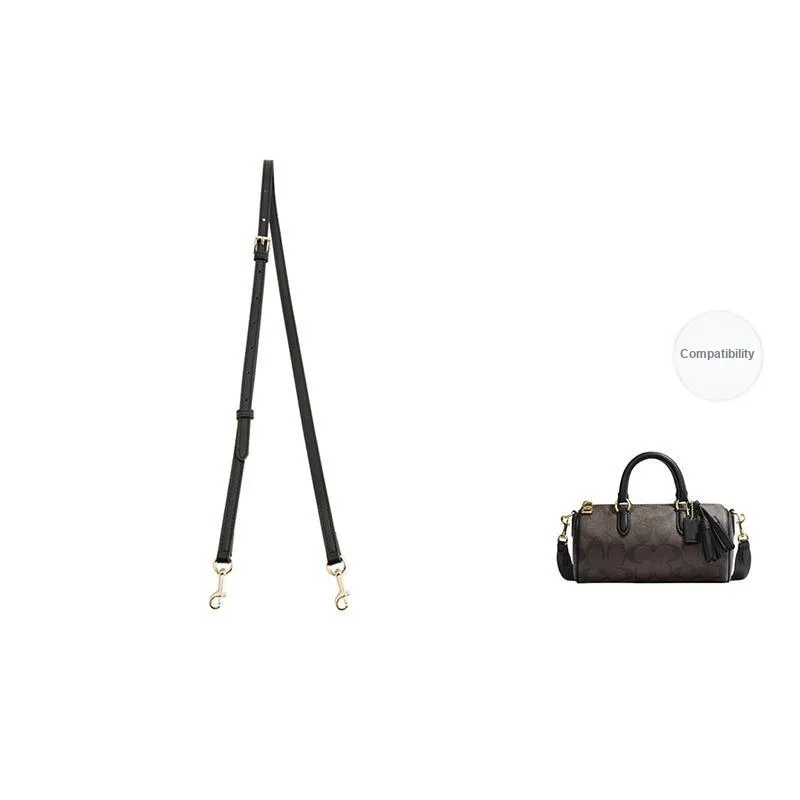 Leather Replaceable Adjustment Shoulder Strap Bag Strap Women's Multicolor-4