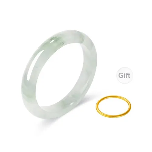 HAPPY BEAN Jade Bangles Women's