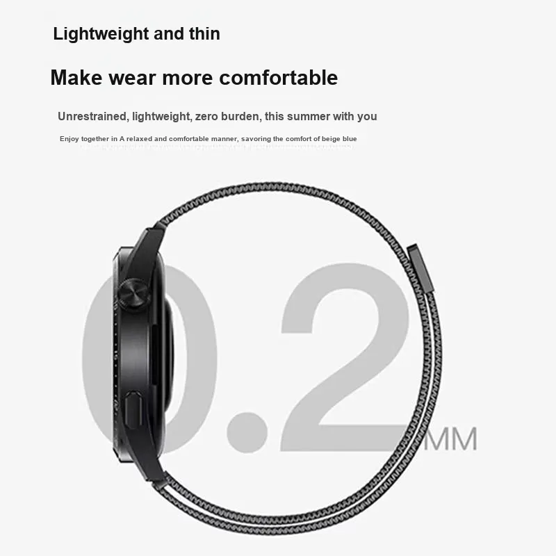 MUZHITIANKONG Compatibility With Huawei Watch Fit 4 Wristband Huawei Compatibility Watch Band Metal-3