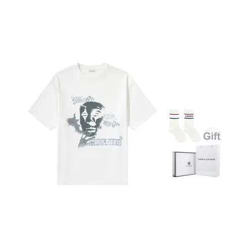 Charlie Luciano T-Shirt Унисекс Белый