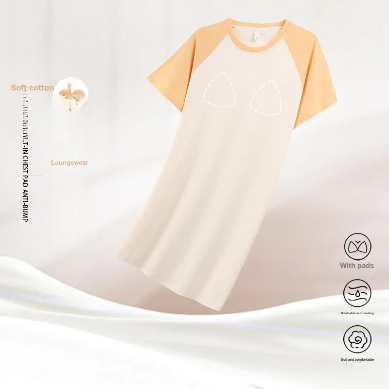 MADALLO Women's Nightgowns-16