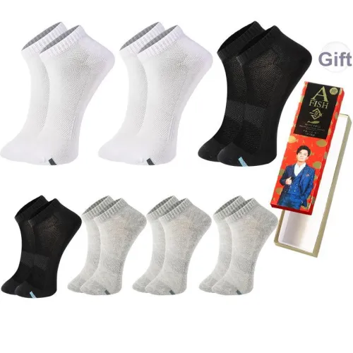 AFISH Низкие носки унисекс 7 пар подарочная коробка упаковка