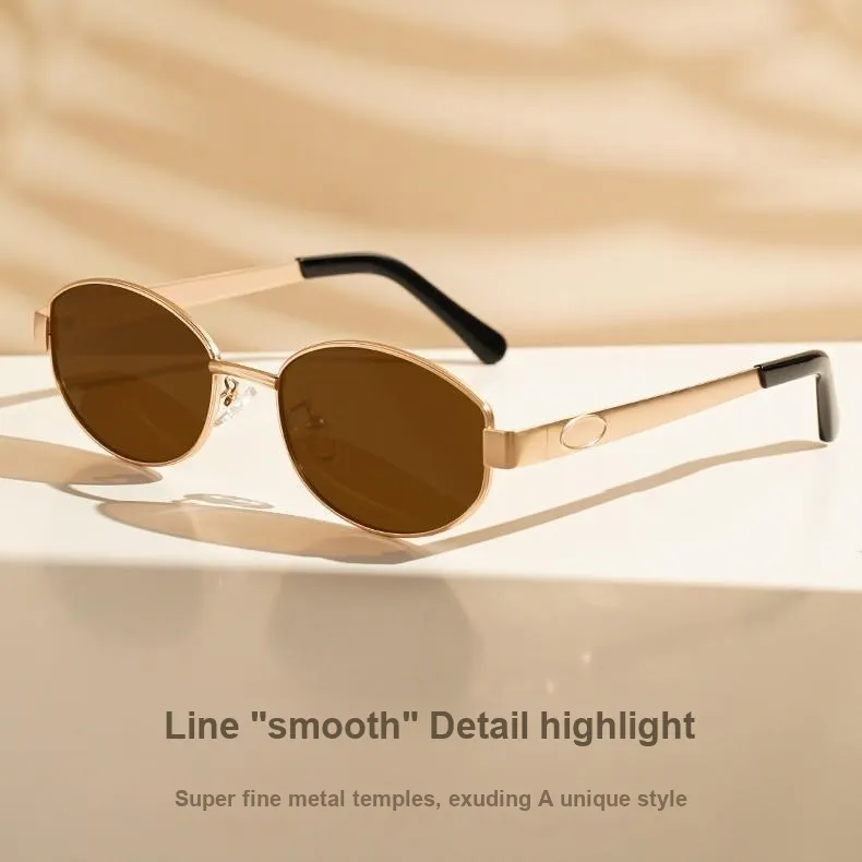 Thunder Pailong Metal Sunglasses Women's-4