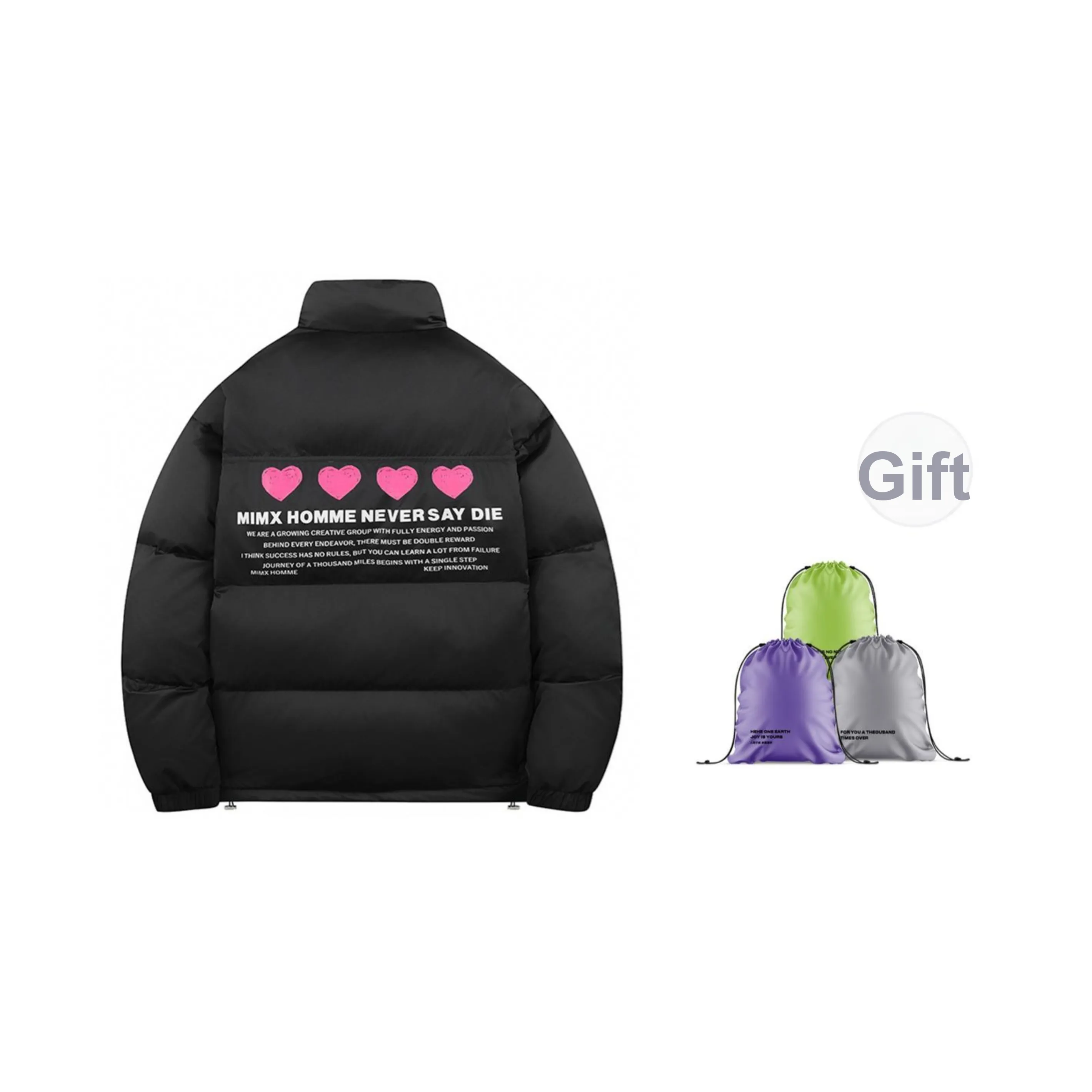 Mimx Homme Down Jackets Unisex