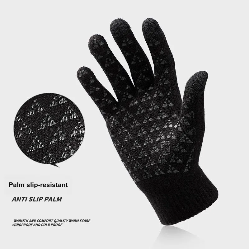 Shizhu Stretch Knit Gloves Men's-6
