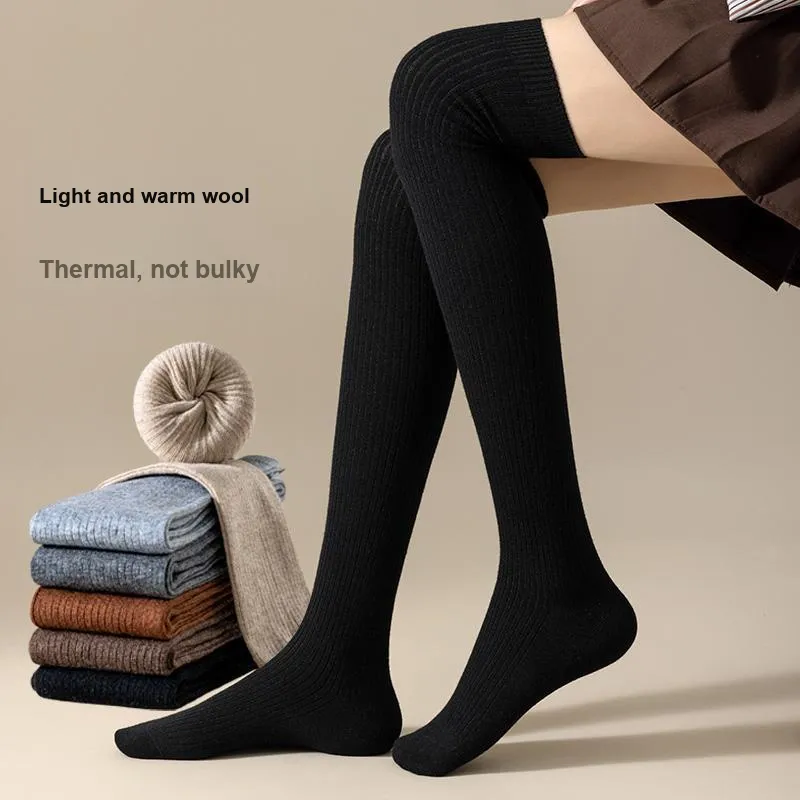 AOKANG Thigh high Socks Women's Combo Set-32