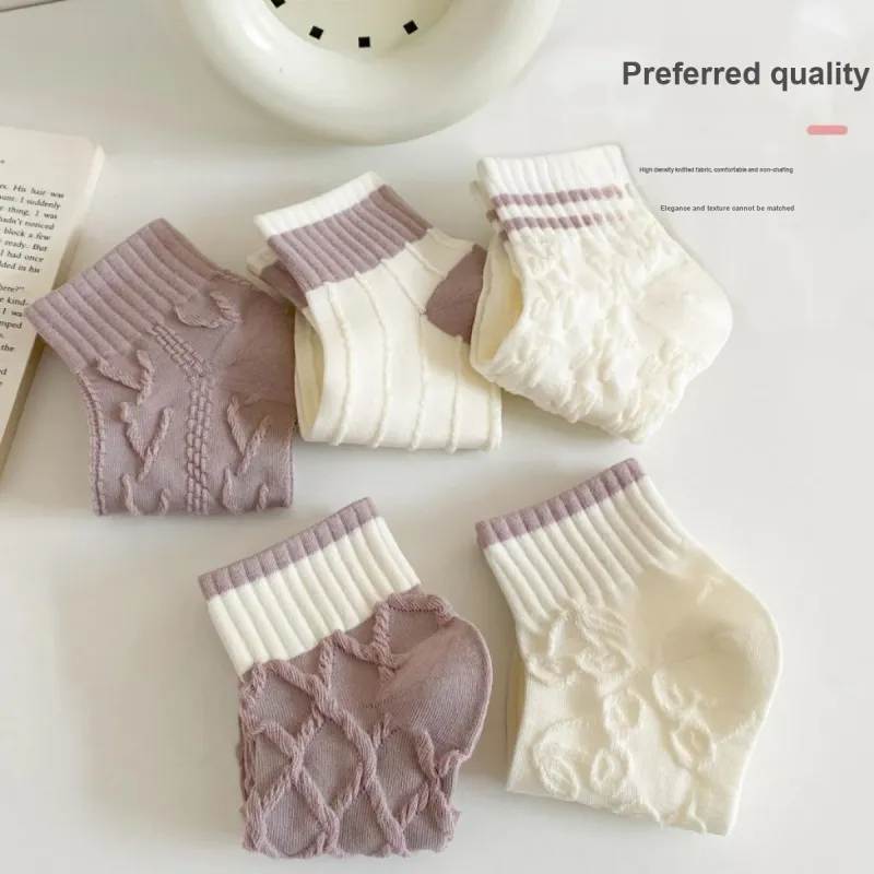 AUGUST Ankle Socks Women's 5 Pack-5