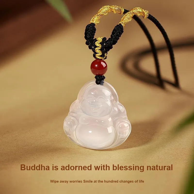 Central Fashion Chalcedony Necklaces Women's-2