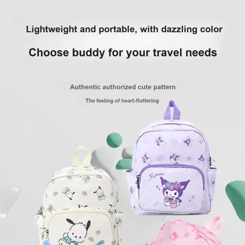Sanrio Polyester Kids' Student Backpack Bag Regular Kids'-2