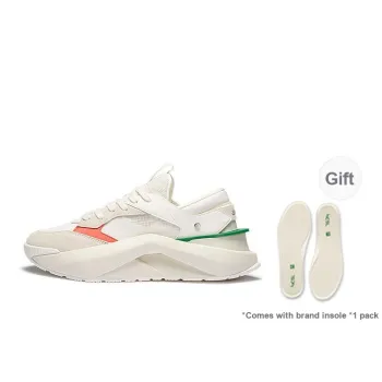 WCBL Chunky Sneakers Unisex Low Top Ecru