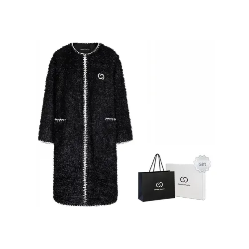 Chester Charles Пальто Женское Черное