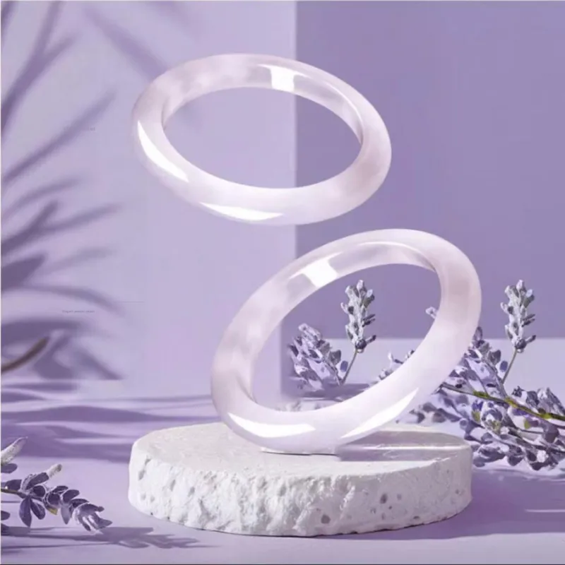 Yuxin Glass Cat Eye Jade Bangles Unisex-2