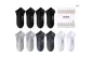 5 Pack (Black+Black+Dark Gray+Light Gray+White)
