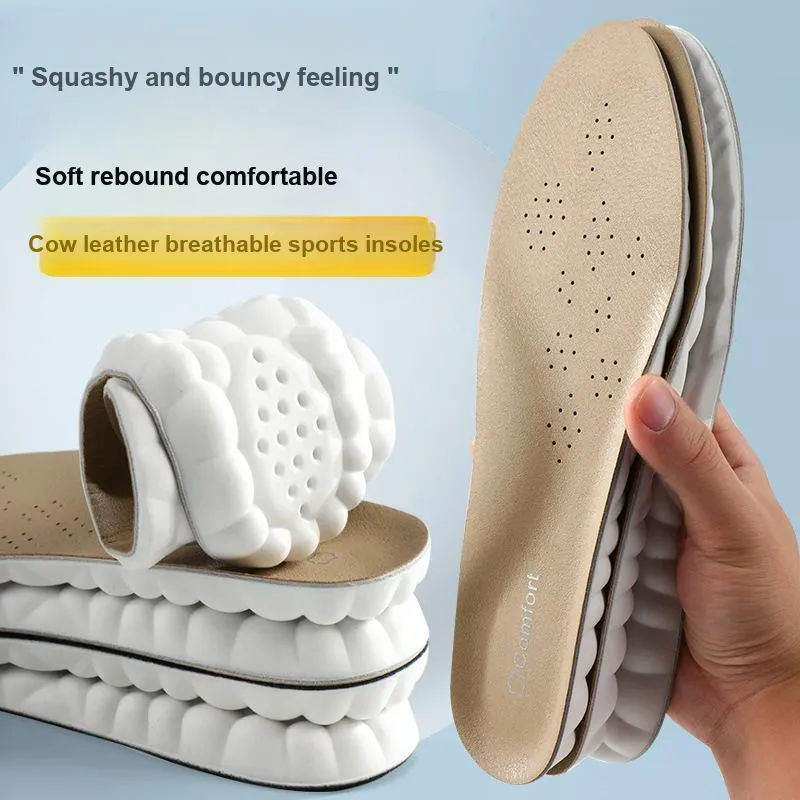 AAJF Cow Leather Insoles Unisex-1