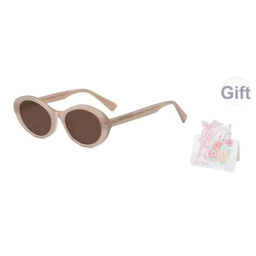 CAPONI Пластиковая оправа солнцезащитные очки "Кошачий глаз" унисекс