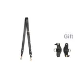Black-Cow Leather Shoulder Strap[Set]Crossbody Style