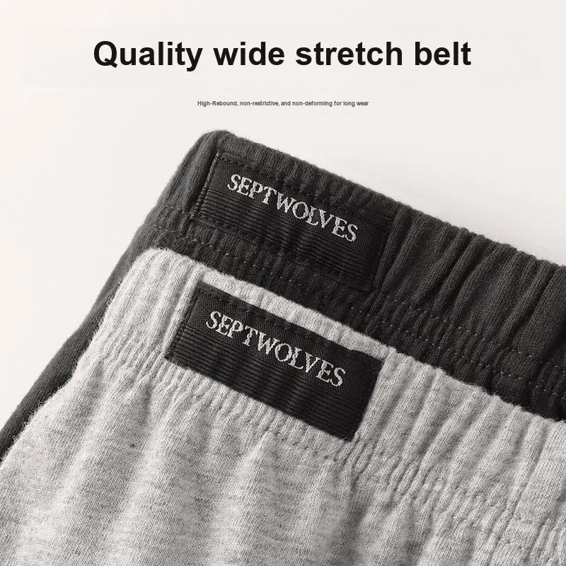 SEPTWOLVES Underpants Men's 4 Pack Gift Box Set+Shopping Bag-96