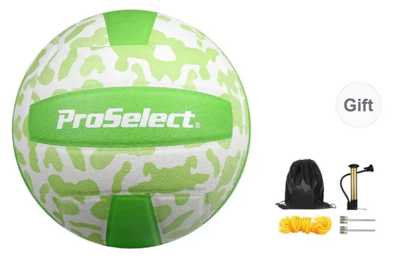 ProSelect PU Size 5 Ball Volleyball Unisex Green-0