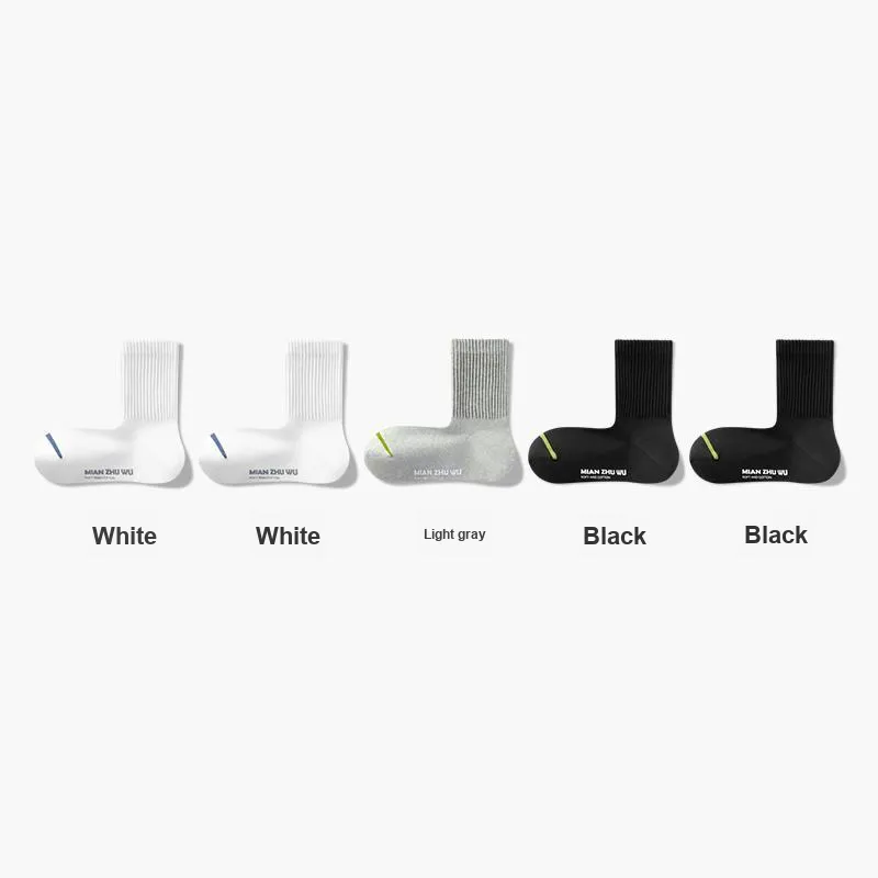 B&C.Room Mid Calf Socks Men's 5 Pack-11