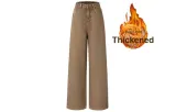 Dark Khaki Fleece-Lined