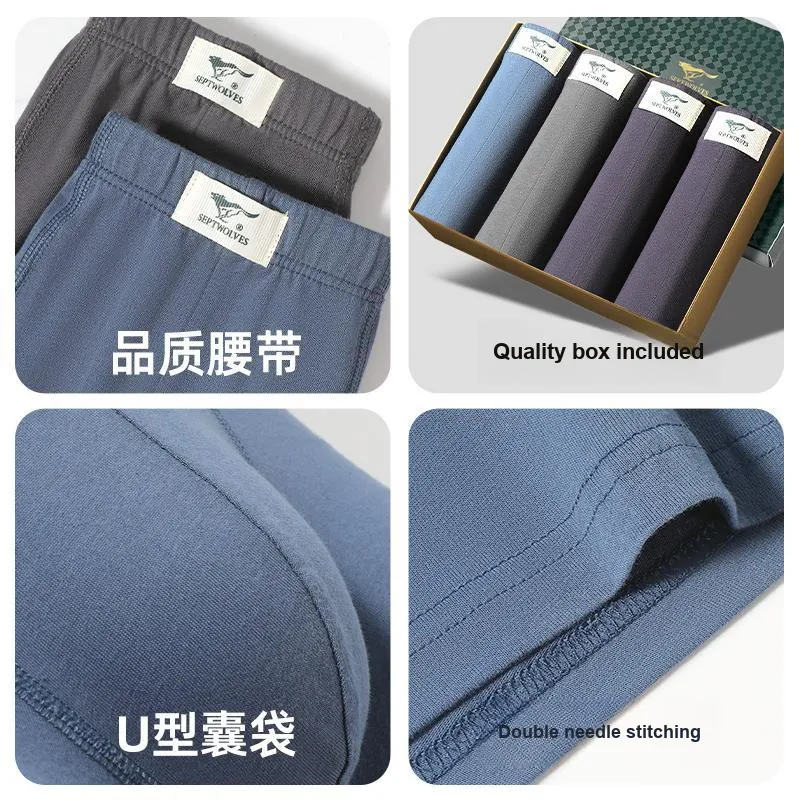 SEPTWOLVES Boxer Shorts Men's Box 8 Pack-3