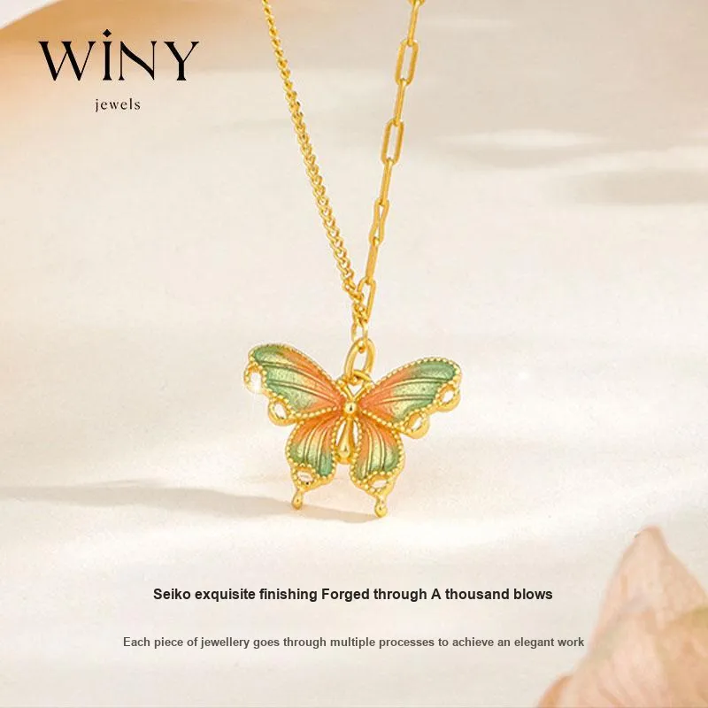 WINY S925 Silver Necklaces Women's-3