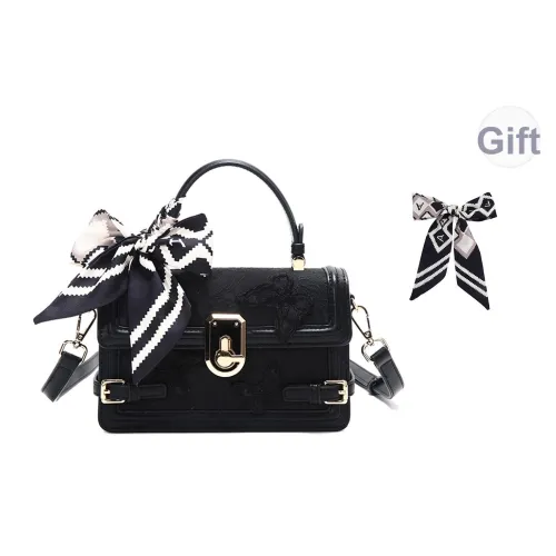 Carit Koty Полиуретан ПУ (полиуретан) Сумка через плечо Сумка Женская Черная