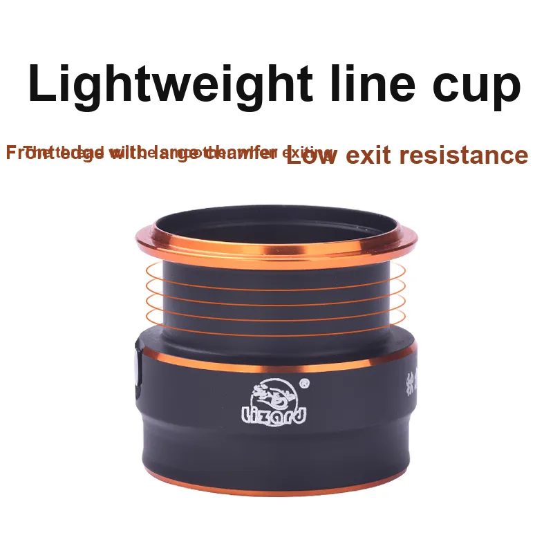 Cameron Fishing Line Reels Front Unloader Spinning Wheels Fishing Carbon Fiber-2