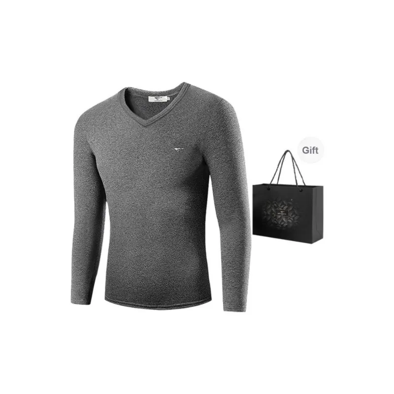 SEPTWOLVES Thermal Tops Autumn And Winter Models Men's Handbag Delivered-0