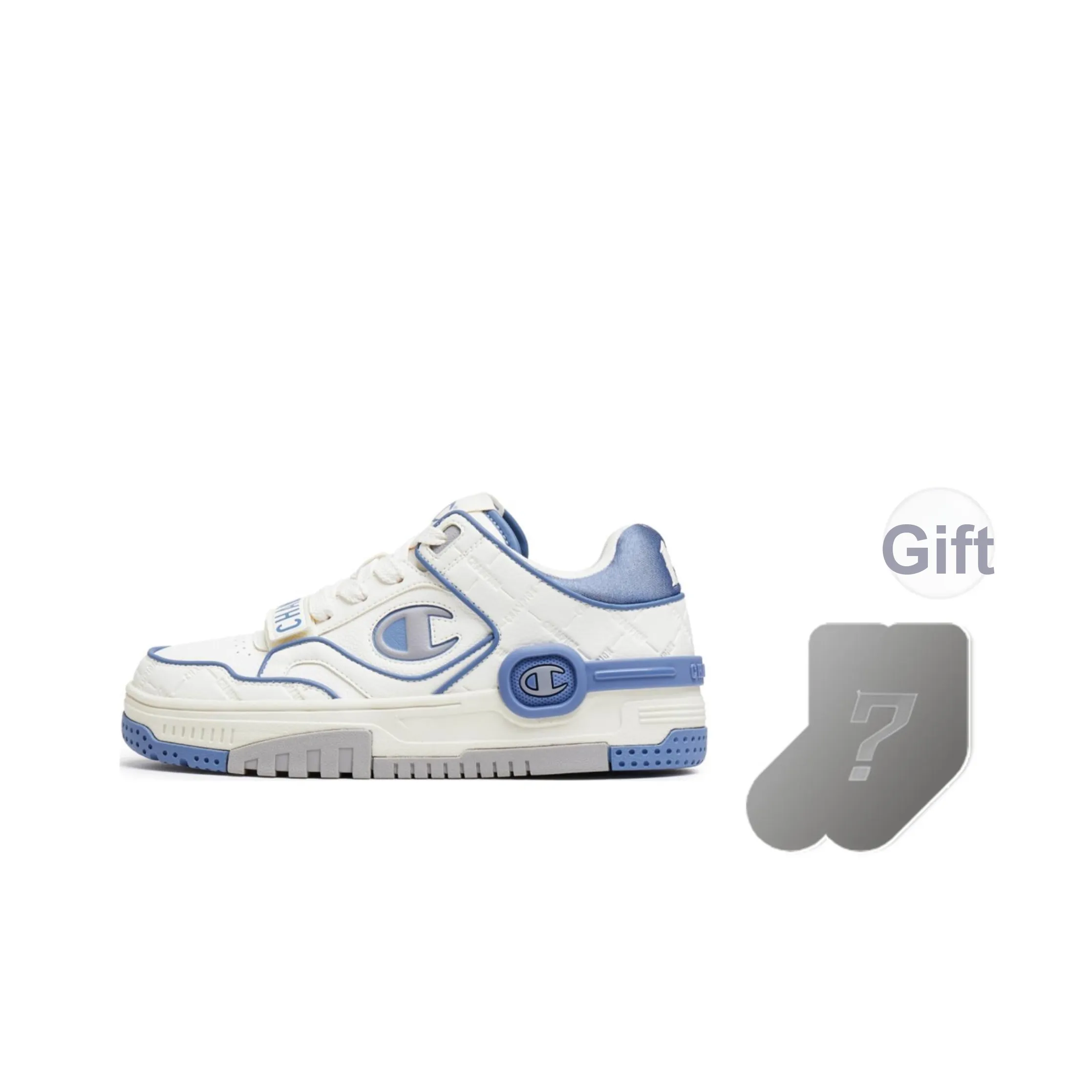 Champion Top Student Обувь Balance Low Топ Скейтборд Кроссовки Унисекс Молочно-белый Eternal Синий