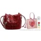 Red, Limited Happy Birthday Shopping Bag+Rose Building Blocks