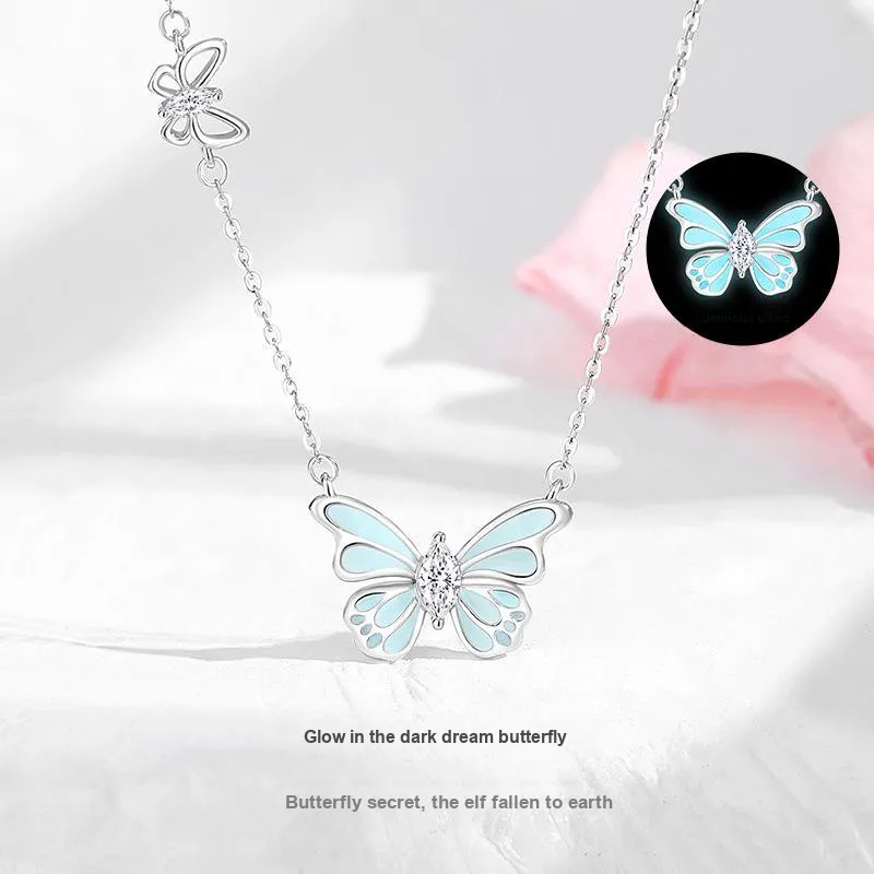 GUDUD S999 Fine Silver Necklaces Women's-1