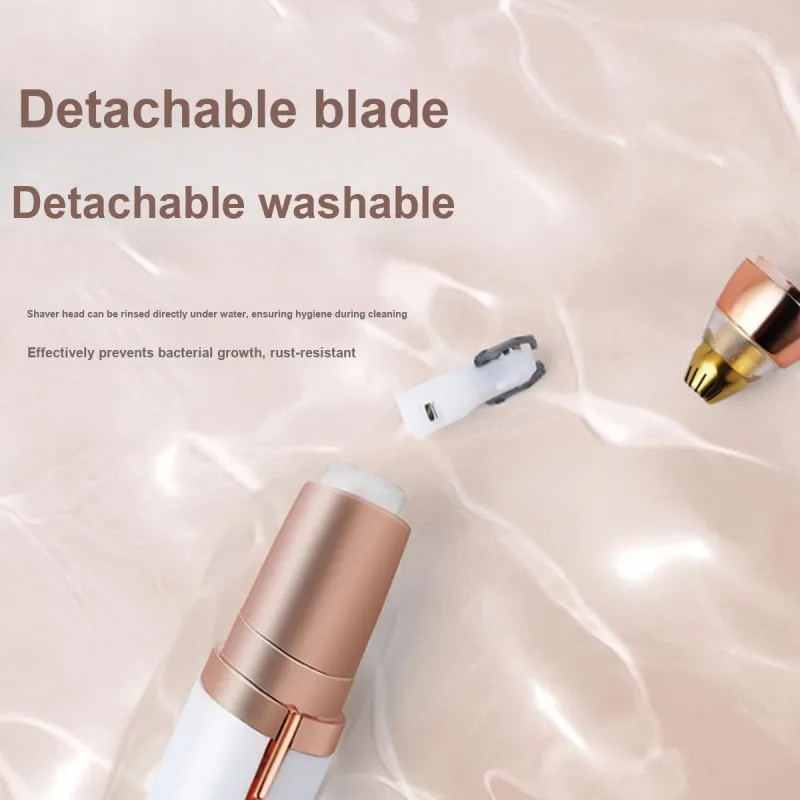SHANGYELAMEILA Rechargeable Eyebrow Pencils Eyebrow Grooming Tool With Razor-13