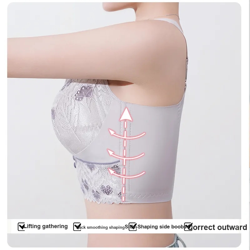 QIANLINGMEI Women's Bras-13